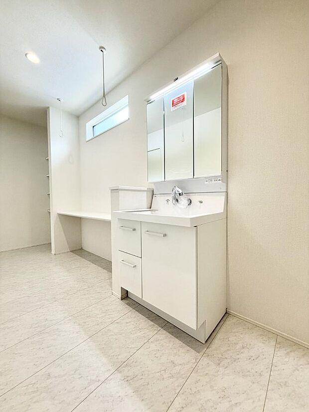 ■お洒落で清潔感のある洗面所