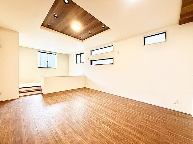 ■くつろぎと笑顔が集まる、心温まるリビング