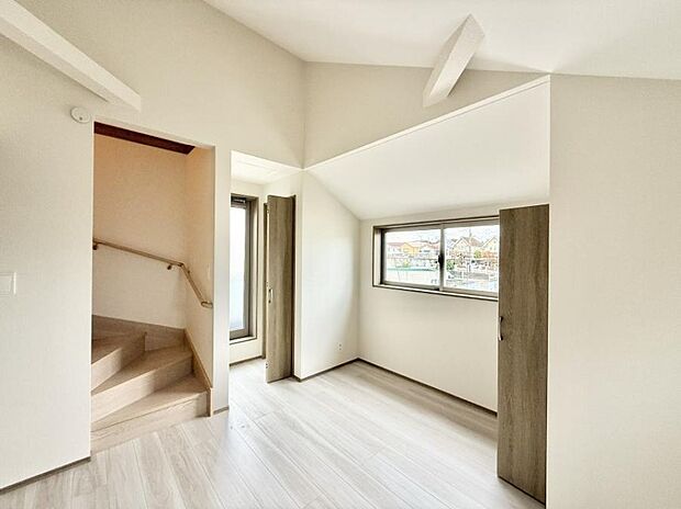 ■窓の配置や通気性の良い設計で部屋の空気がこもらず、常に新鮮な空気が流れます