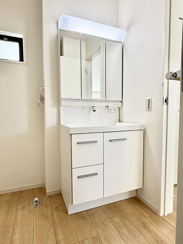 ■朝の準備がスムーズにできる広さです