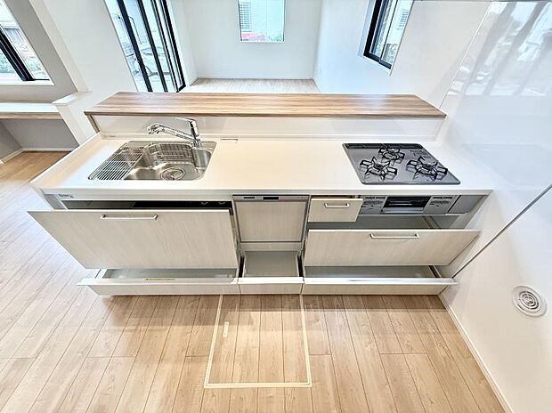 ■料理がもっと楽しくなる、快適なキッチン空間