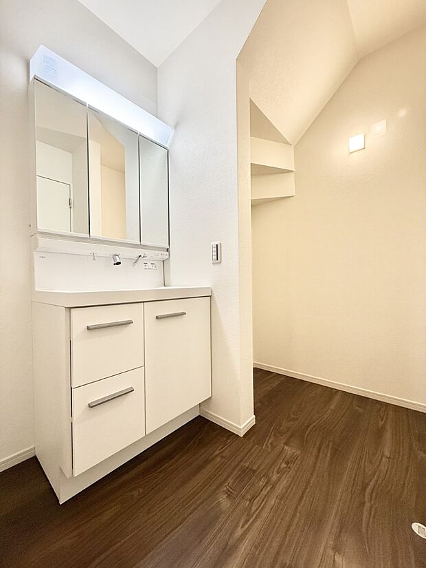 ■朝の準備がスムーズにできる広さです