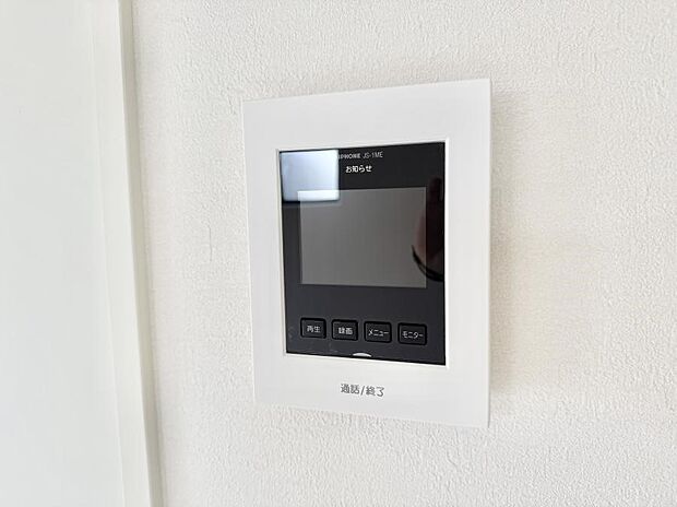 ■訪問者を確認できて安心感が増します