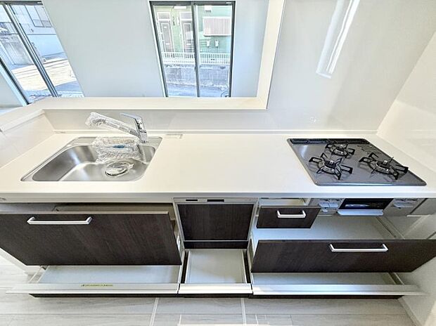 ■キレイに片付く、使いやすいキッチン