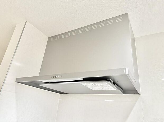 ■調理時の蒸気や匂いが換気扇に誘導され、効率的に排煙ができます。
