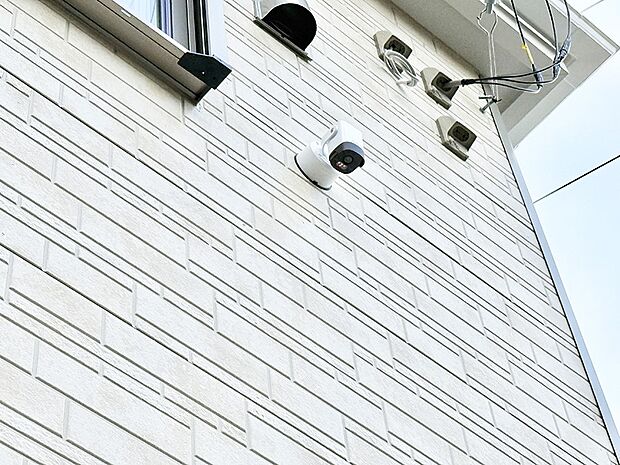 ■防犯カメラがあると、犯罪の抑止になるので安心です。