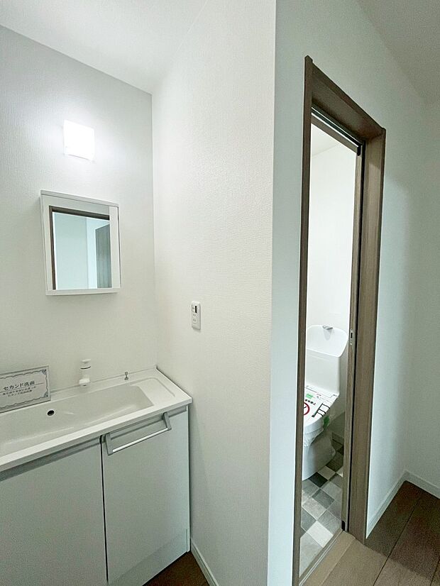 ■朝の準備がスムーズにできる広さです