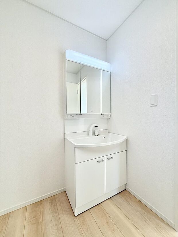 ■お洒落で清潔感のある洗面所