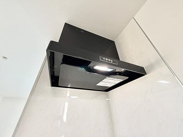 ■調理時の蒸気や匂いが換気扇に誘導され、効率的に排煙ができます。