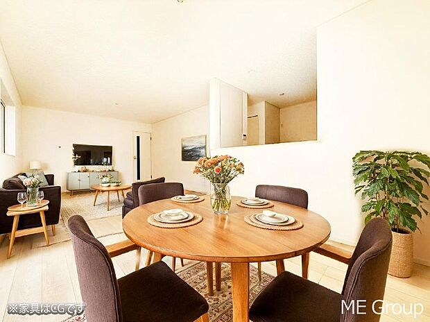 ■心落ち着く場所、ゆったり過ごせるリビング