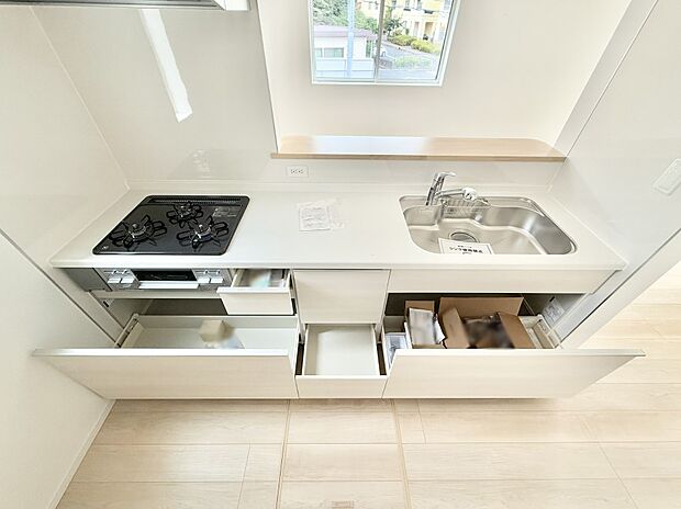 ■料理がもっと楽しくなる、快適なキッチン空間