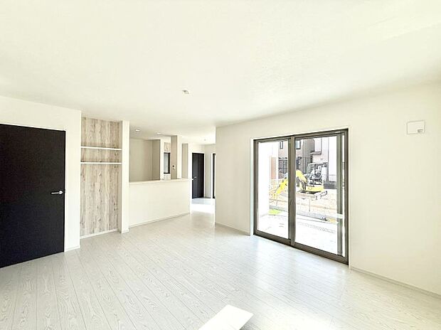 ■温もりを感じる、居心地のいいリビング