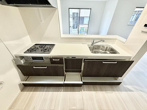 ■キレイに片付く、使いやすいキッチン