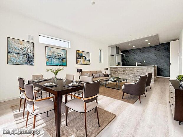 ■心落ち着く場所、ゆったり過ごせるリビング