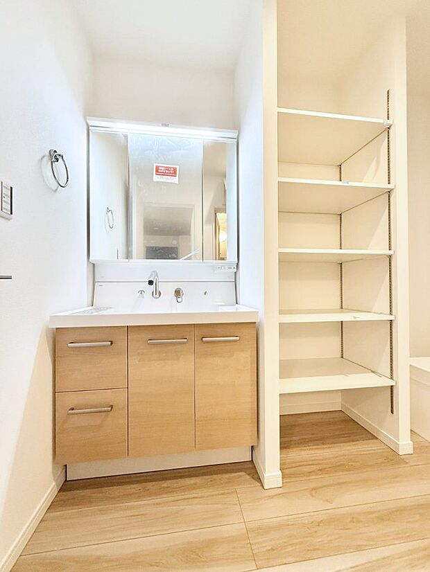 ■朝の準備がスムーズにできる広さです