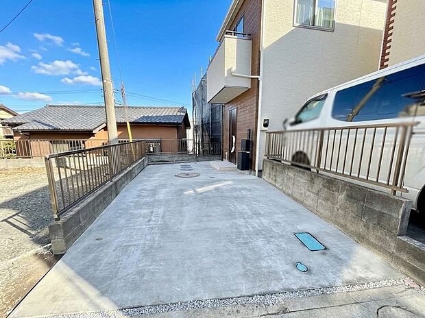 ■自宅にある駐車スペースなので安心ですね