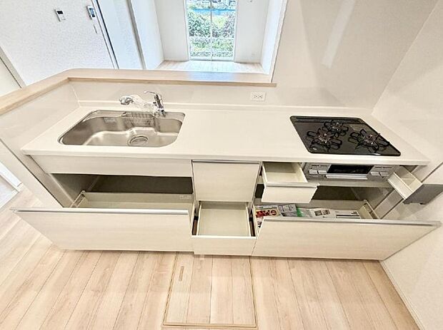 ■キレイに片付く、使いやすいキッチン