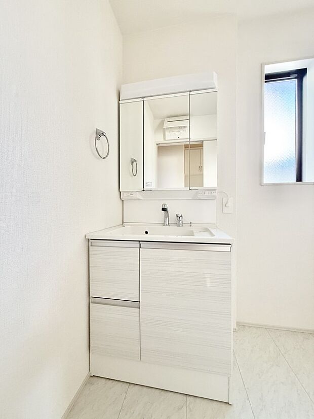 ■お洒落で清潔感のある洗面所