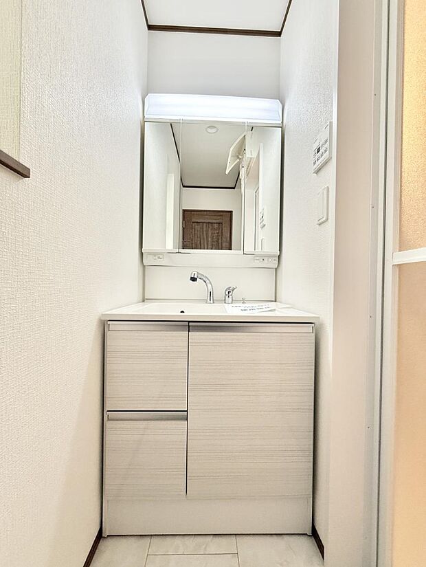 ■朝の準備がスムーズにできる広さです