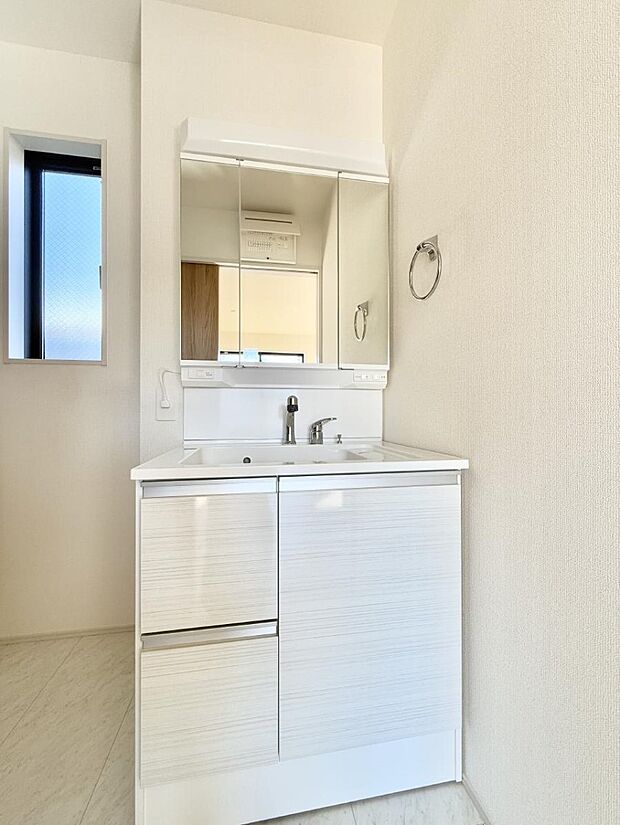 ■お洒落で清潔感のある洗面所