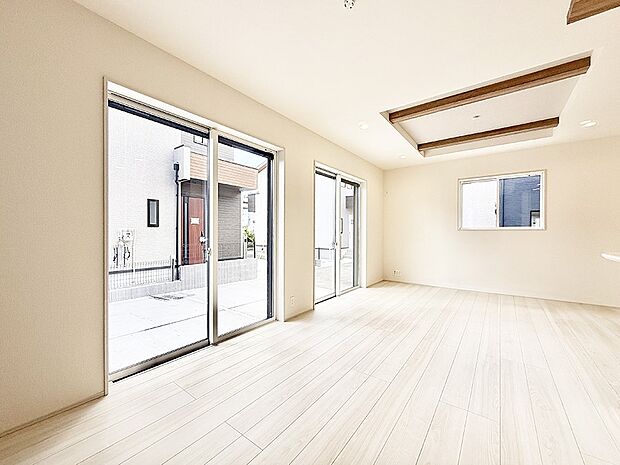 ■くつろぎと笑顔が集まる、心温まるリビング