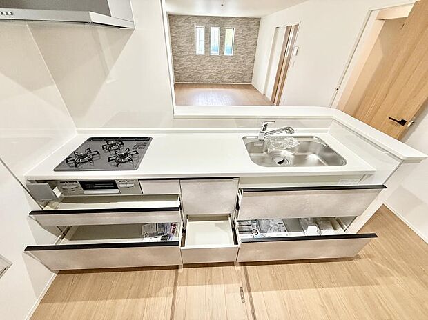 ■料理がもっと楽しくなる、快適なキッチン空間