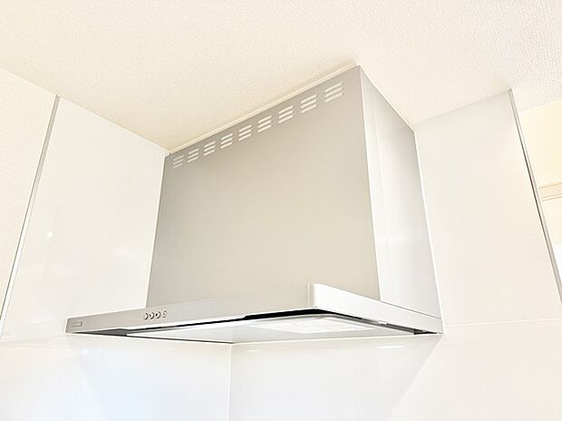 ■調理時の蒸気や匂いが換気扇に誘導され、効率的に排煙ができます。