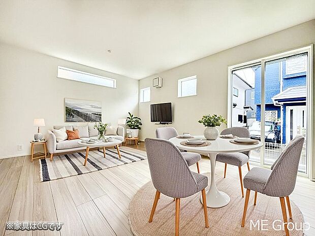 ■光と風を感じる、リラックスできる空間