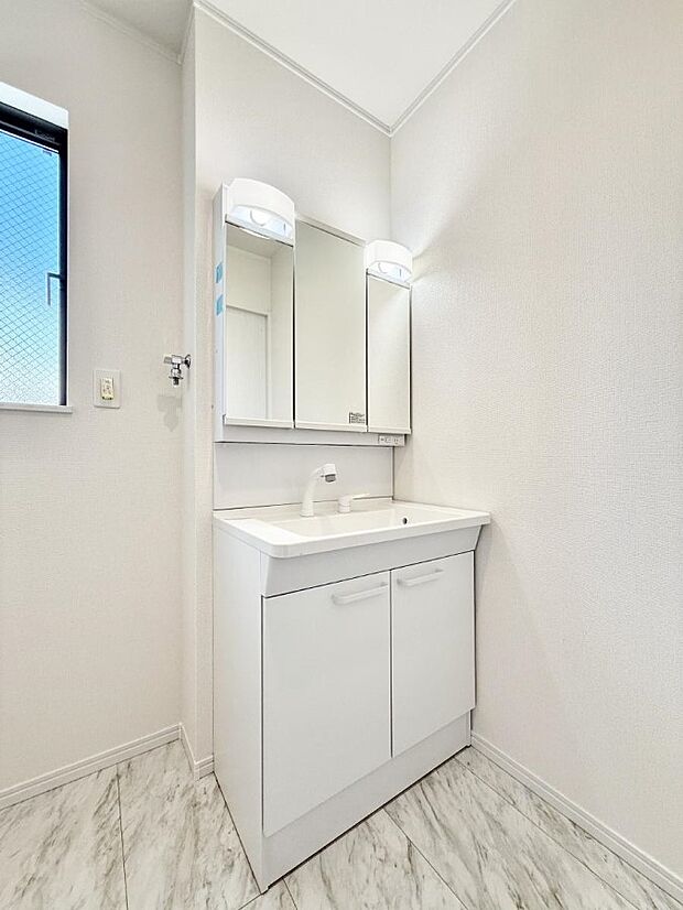 ■お洒落で清潔感のある洗面所