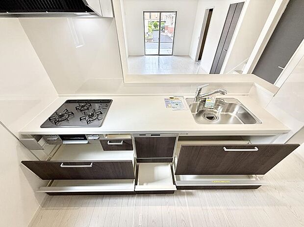 ■料理がもっと楽しくなる、快適なキッチン空間