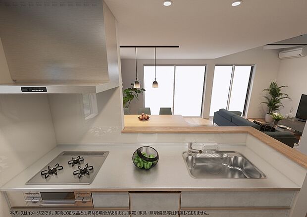 ■シンプルで美しく心地よい時間を生むキッチン空間