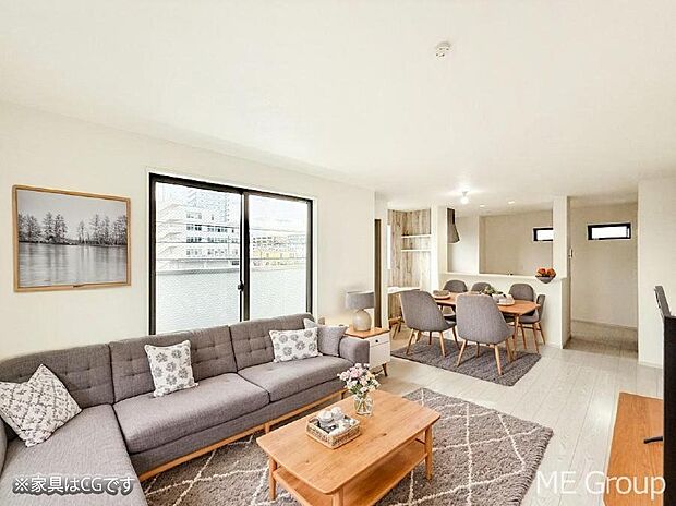 ■お気に入りの場所で、のんびりとした時間を　※家具はCGです