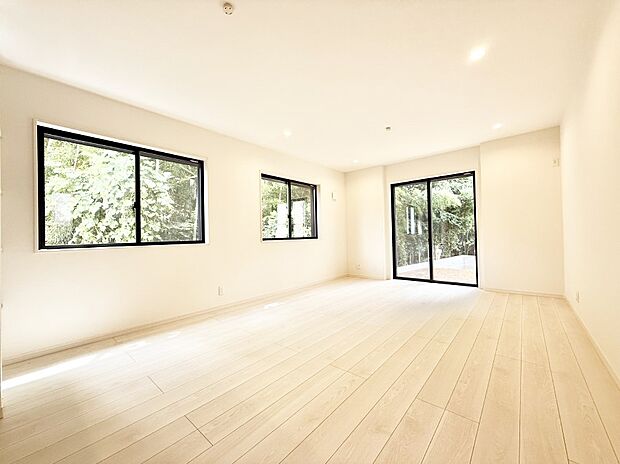 ■温もりを感じる、居心地のいいリビング