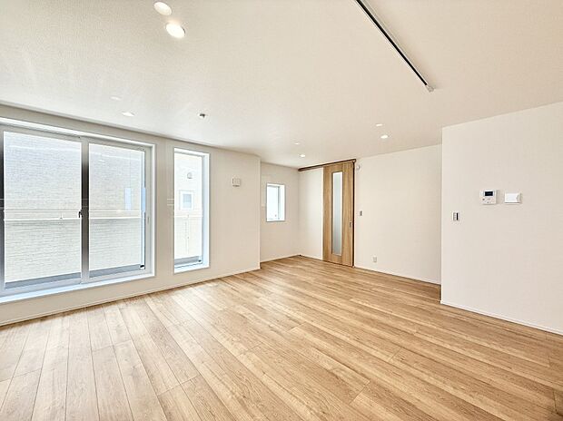 ■温もりを感じる、居心地のいいリビング