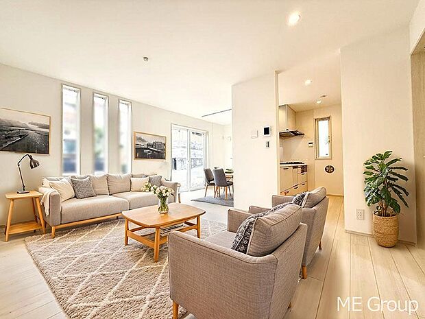 ■心落ち着く場所、ゆったり過ごせるリビング