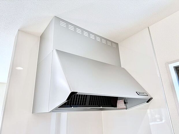■調理時の蒸気や匂いが換気扇に誘導され、効率的に排煙ができます。