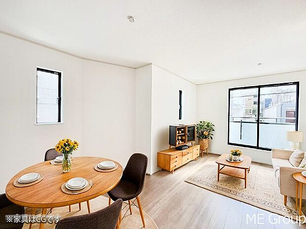 ■家族の笑顔があふれる、くつろぎの空間