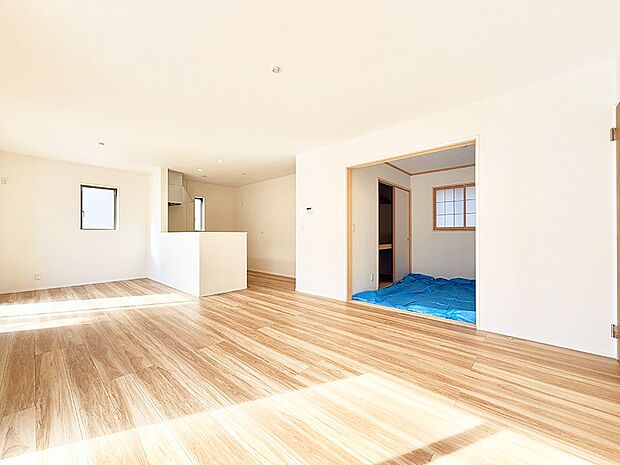 ■心落ち着く場所、ゆったり過ごせるリビング