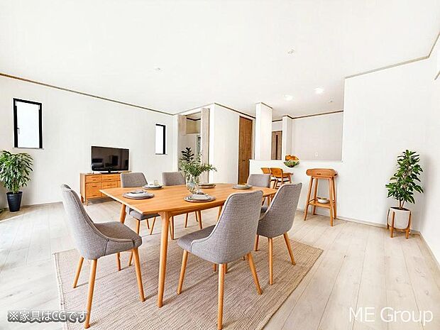 ■心落ち着く場所、ゆったり過ごせるリビング