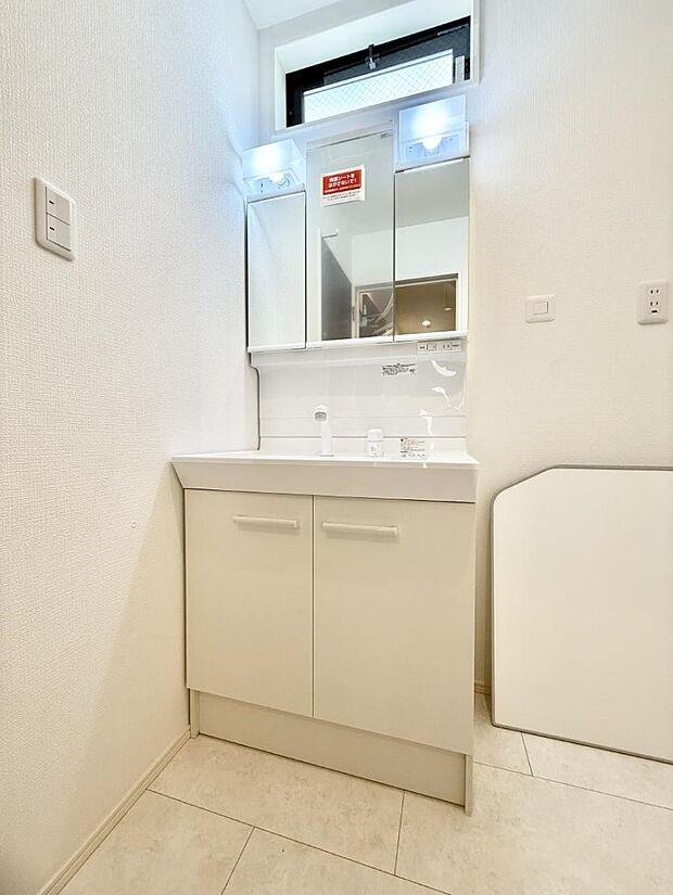 ■朝の準備がスムーズにできる広さです