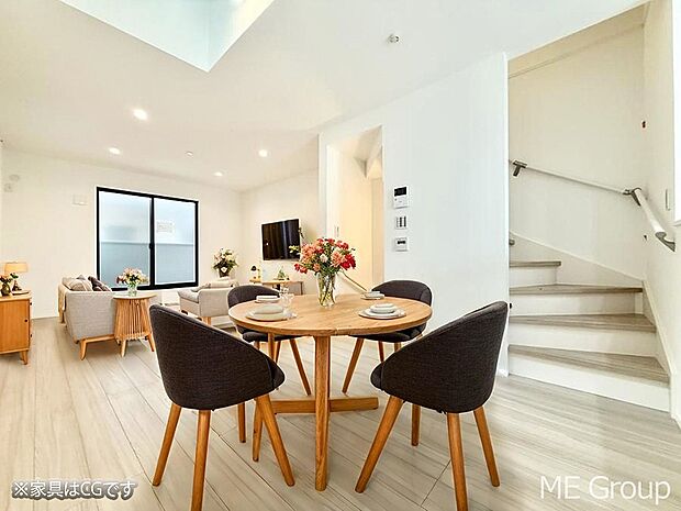 ■家族の笑顔があふれる、くつろぎの空間