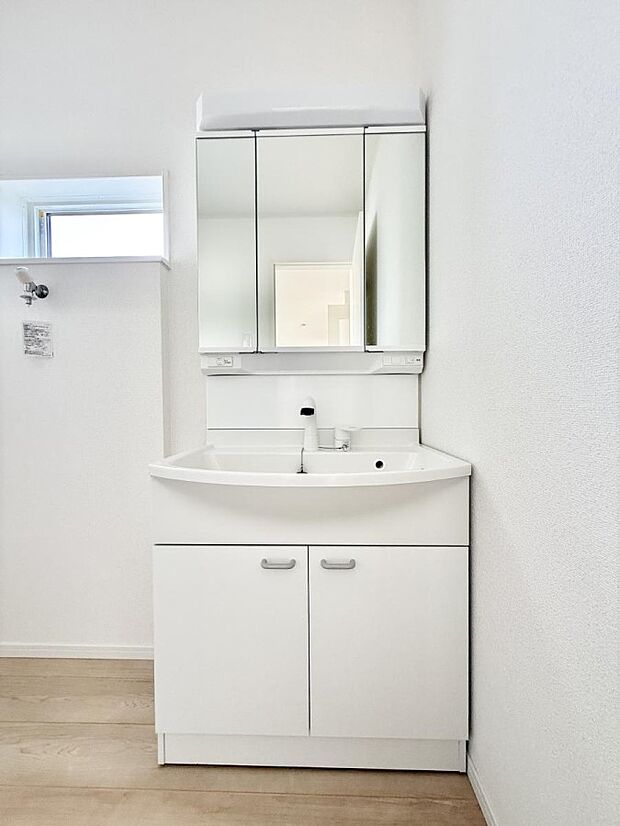 ■お洒落で清潔感のある洗面所