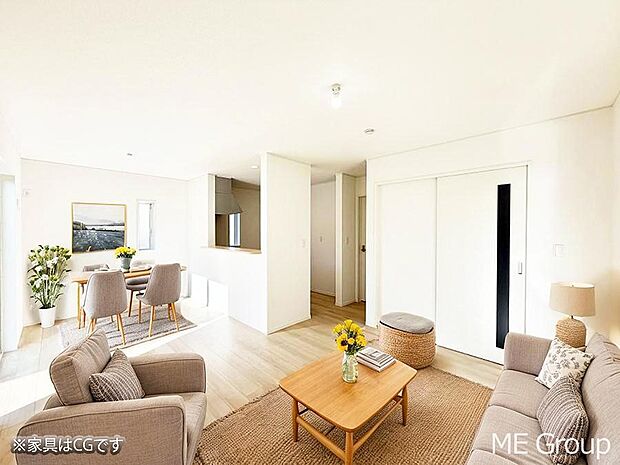 ■シンプルだけど贅沢、大切な人と過ごす心がほどける空間