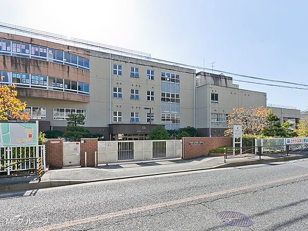 小学校 600m 川崎市立柿生小学校