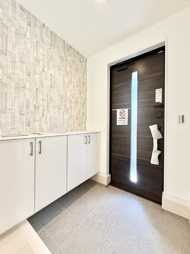 ■ ここから始まる一日、すっきり整った玄関