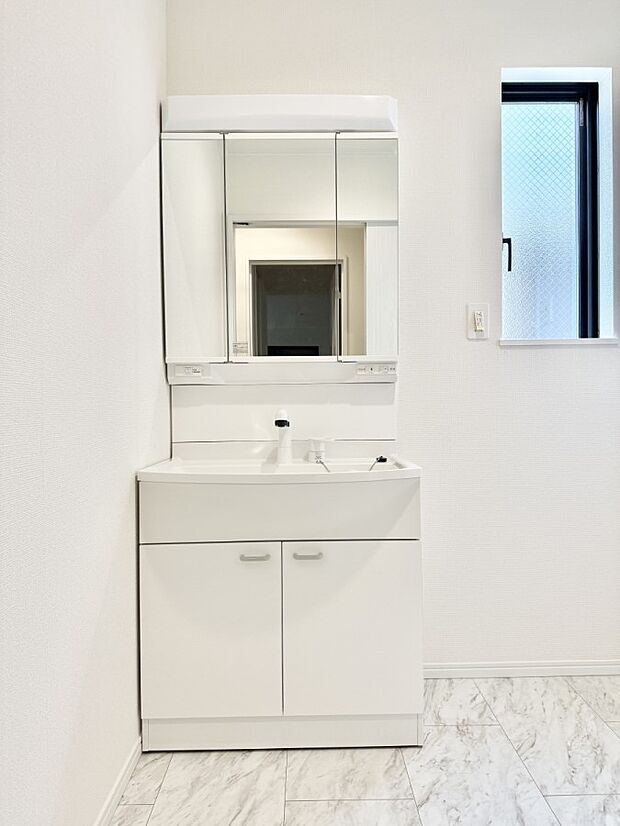 ■お洒落で清潔感のある洗面所