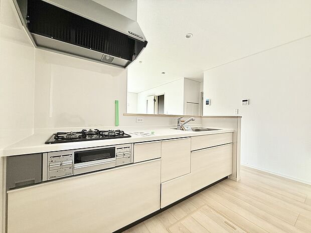 ■シンプルで機能的、毎日使いやすいキッチン