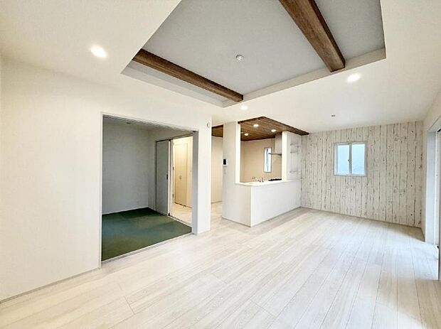 ■心落ち着く場所、ゆったり過ごせるリビング