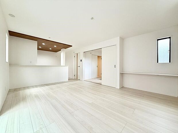 ■心落ち着く場所、ゆったり過ごせるリビング