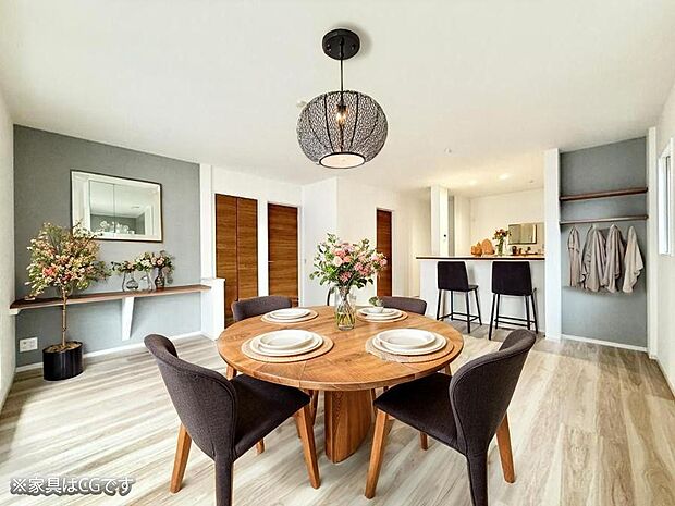 ■心落ち着く場所、ゆったり過ごせるリビング